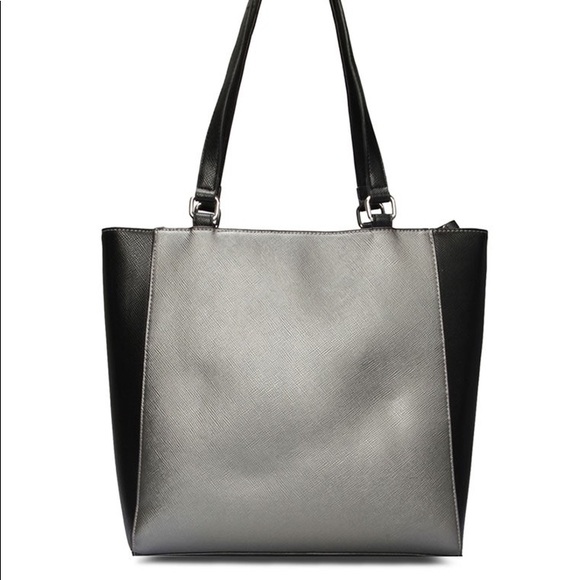 ❤️HP❤️Margot Tote Silver Bag JNY Signature - Picture 4 of 7